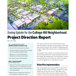 College Hill Neighborhood Zoning Directions Report thumbnail icon